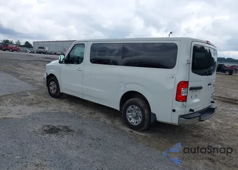2014 Nissan Nv Passenger Nv3500 Hd Sv V6 z USA, uszkodzony, nr VIN 5BZBF0AAXEN161044